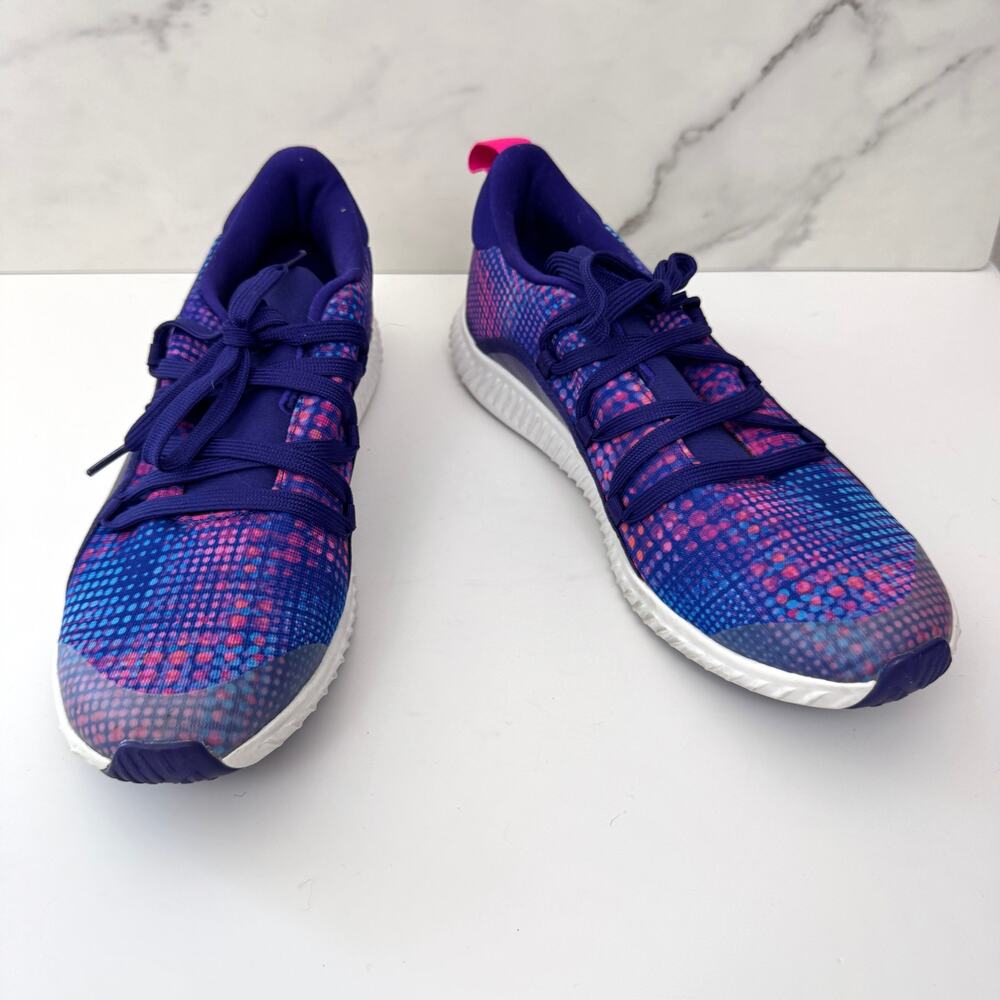 Adidas Big Kids ART DB0599 Cloudfoam Sneakers Size 6.5 Knit Active Purple Pink